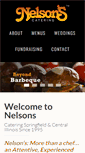 Mobile Screenshot of nelsonscatering.com